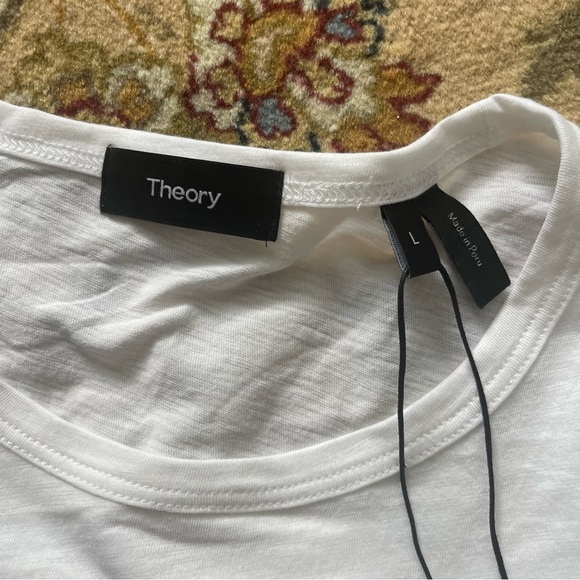Theory NWT Sz Large Precise Tee - Picture 5 of 7